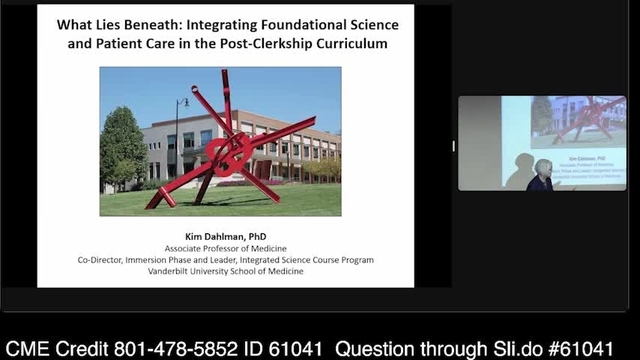 Grand Rounds: Kim Dahlman, PhD