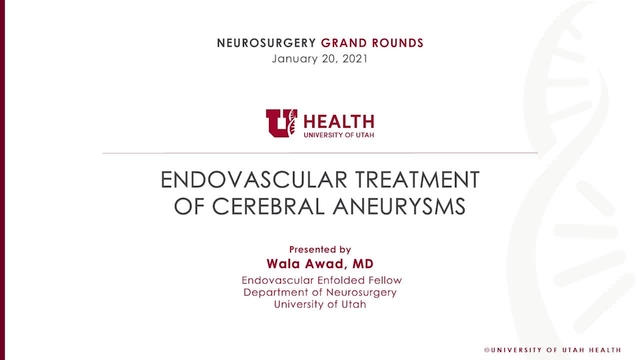 Grand Rounds: Wala Awad, MD