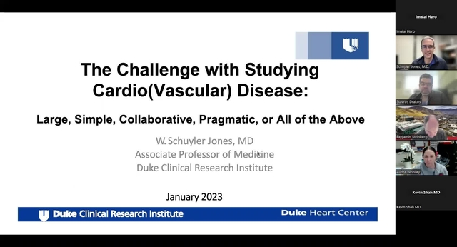 Grand Rounds: W. Schuyler Jones, MD 