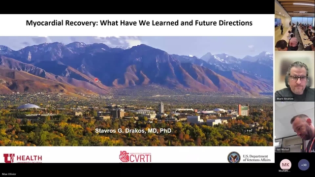Grand Rounds: Stavros, G. Drakos, MD 