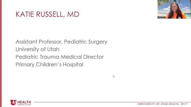 Grand Rounds: Dr. Katie Russell