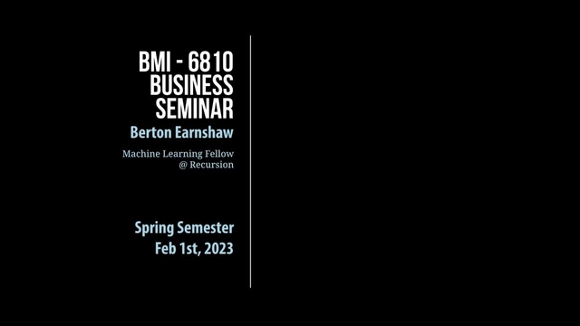 Grand Rounds: Berton Earnshaw