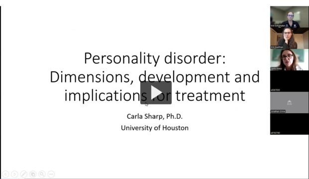 Grand Rounds: Carla Sharp, MD