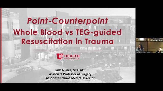 Grand Rounds: Jade Nunez, MD & Sarah Lombardo, MD
