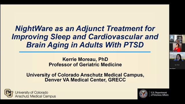 Grand Rounds: Kerrie Moreau, PhD