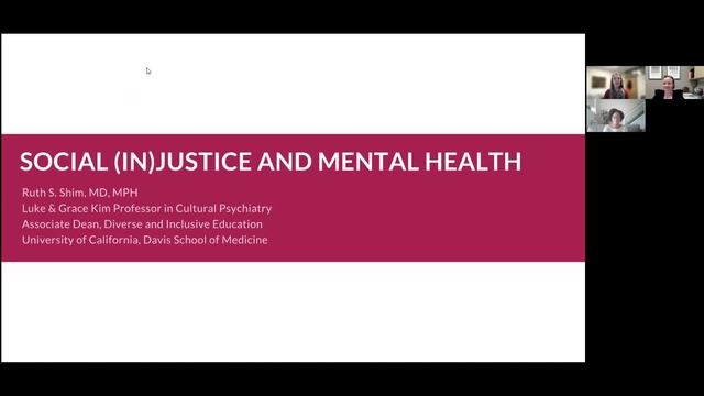 Grand Rounds: Ruth Shim, MD, MPH