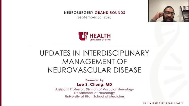 Grand Rounds: Lee S. Chung, MD