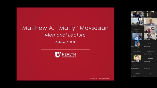 Grand Rounds: Litsa Kranias, PhD
