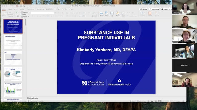 Grand Rounds: Kimberly A. Yonkers, MD 