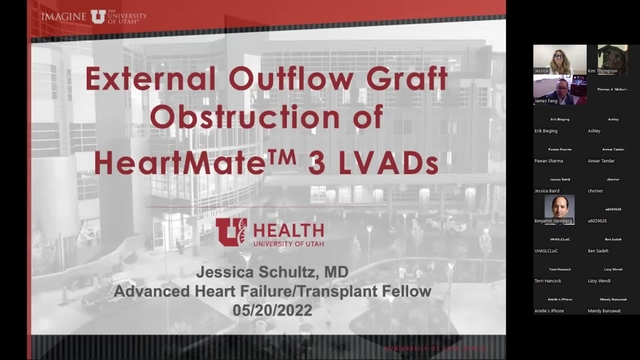 Grand Rounds: Jessica Schultz, MD 