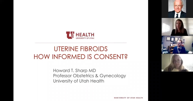 Grand Rounds: Howard T. Sharp, MD