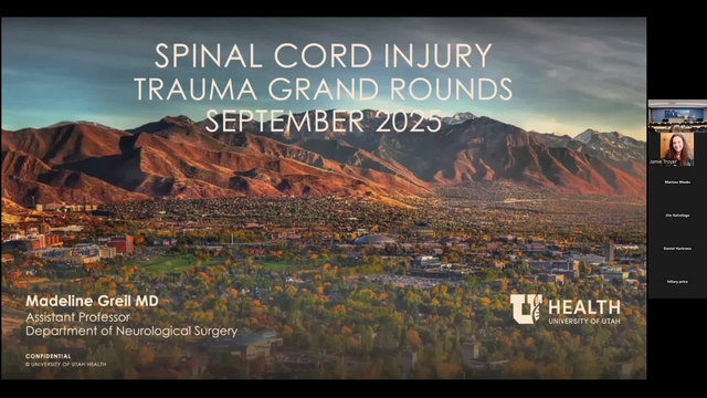 Grand Rounds: Dr. Madeline Greil