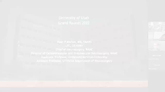 Grand Rounds: Ryan Morton, MD