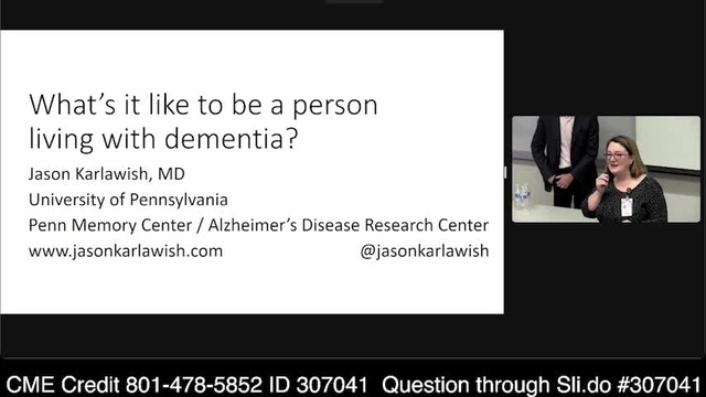 Grand Rounds: Jason Karlawish, MD