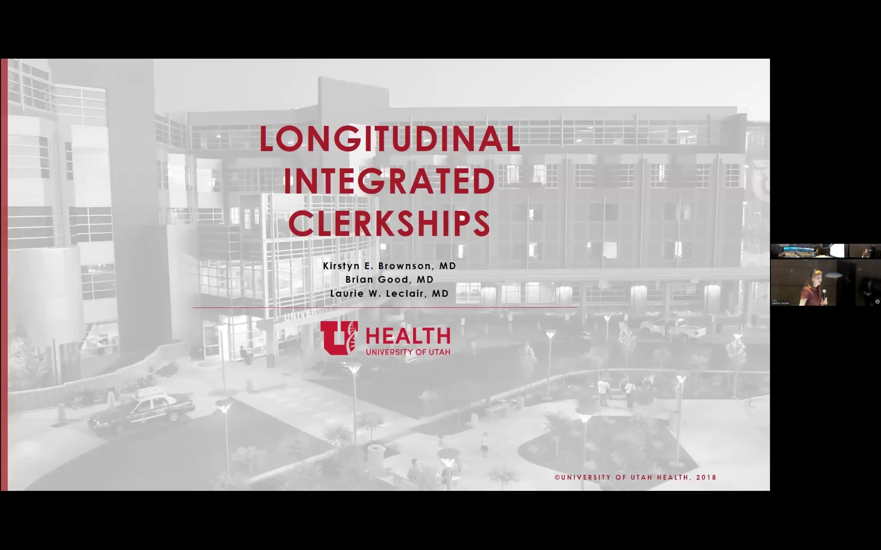 Surgery Grand Rounds | Surgery | U of U School of Medicine