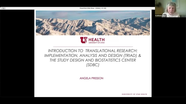 Grand Rounds: Angela Presson 