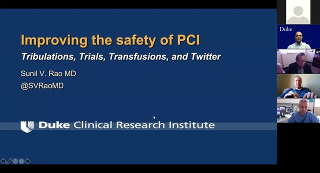 Grand Rounds: Sunil V. Rao, MD 