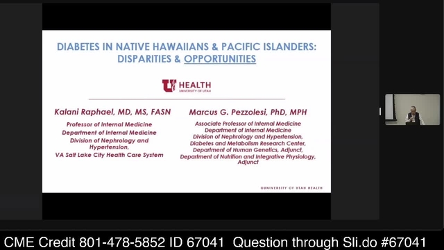 Grand Rounds: Kalani Raphael, MD, Marcus Pezzolesi, PhD