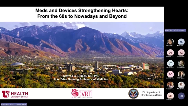Grand Rounds: Stavros G. Drakos, MD 