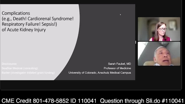 Grand Rounds: Sarah Faubel, MD