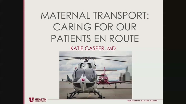 Grand Rounds: Katie Casper, MD 