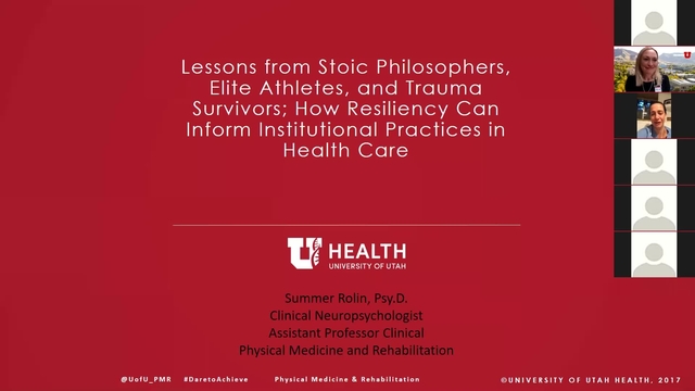 Grand Rounds: Summer Rolin, PsyD