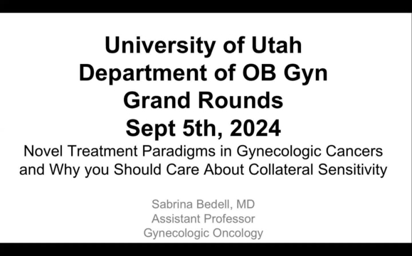 Grand Rounds: Sabrina Bedell, MD 