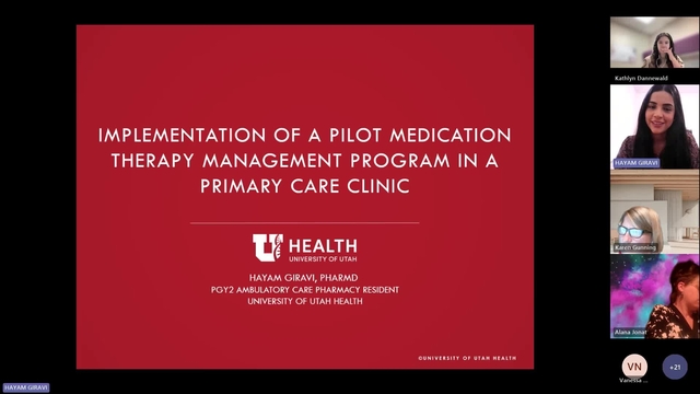 Grand Rounds: Hayam Giravi, PHARMD, 