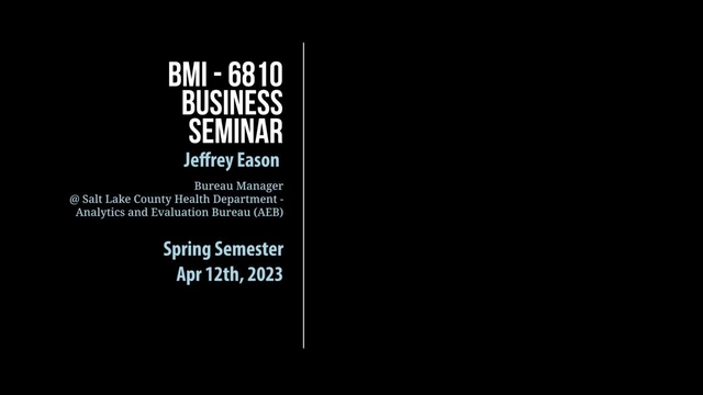 Grand Rounds: Jeffrey