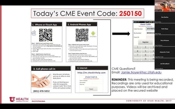 Grand Rounds: Dr. Marta McCrum