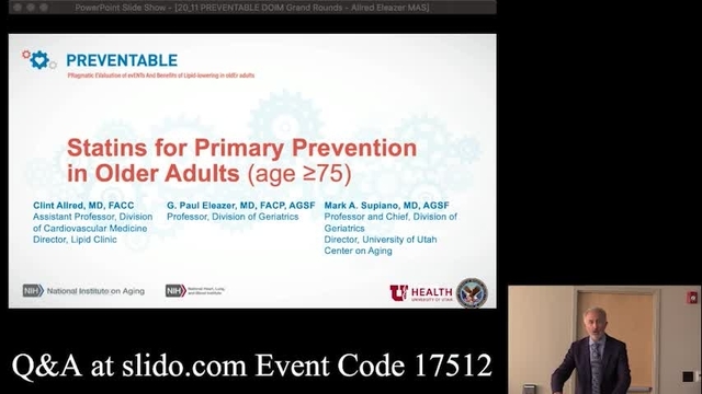 Grand Rounds: Mark Supiano MD