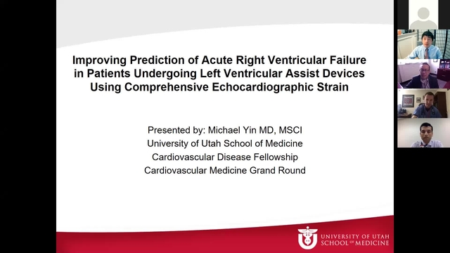 Grand Rounds: Michael Yin, MD & Anees Daud, MD 