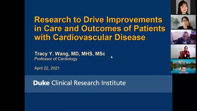 Grand Rounds: Tracy Y. Wang 
