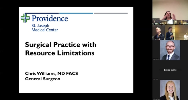 Grand Rounds: Chris Williams, MD