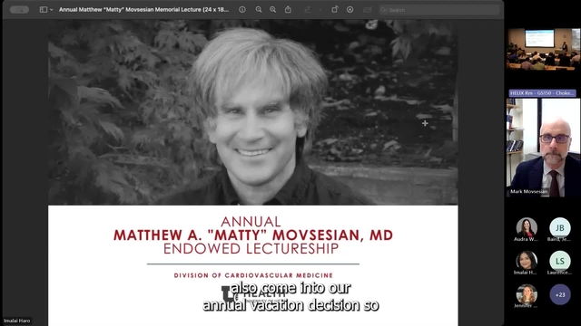 Grand Rounds: Joshua Goldhaber, MD 