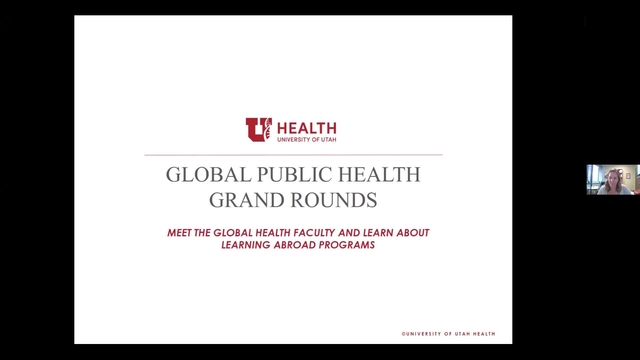 Grand Rounds: Sharon Talboys, PhD, MPH,  L. Scott Benson, MD, PhD, MPH,  Tejinder P. Singh, BDS, MDS, MPH