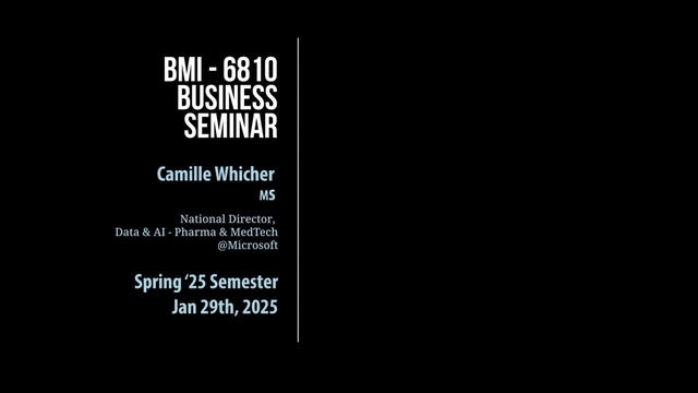 Grand Rounds: Camille Whicher