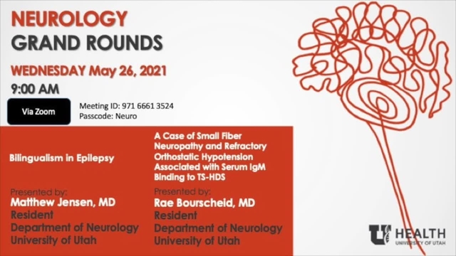 Grand Rounds: Matthew Jensen, MD & Rae Bourscheid, MD