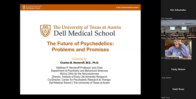 Grand Rounds: Charles B. Nemeroff, MD, PhD