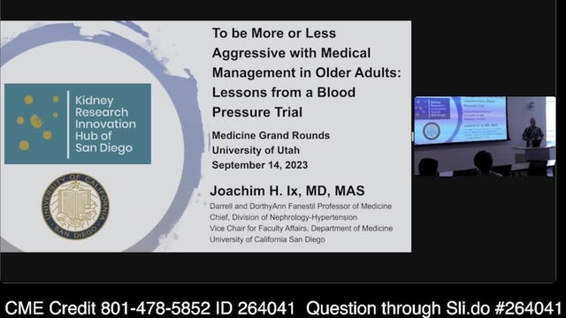 Grand Rounds: Joachim H. Ix, MD