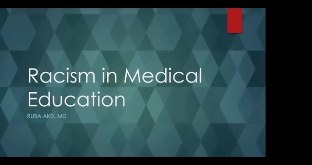 Grand Rounds: Ruba Akel, MD