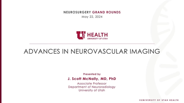 Grand Rounds: Scott McNally, MD, PhD