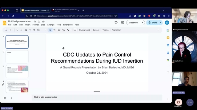 Grand Rounds: Brian Bertsche, MD, M.Ed