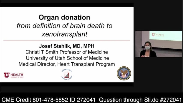 Grand Rounds: Josef Stehlik, MD
