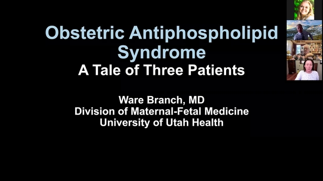 Grand Rounds: Ware Branch, MD