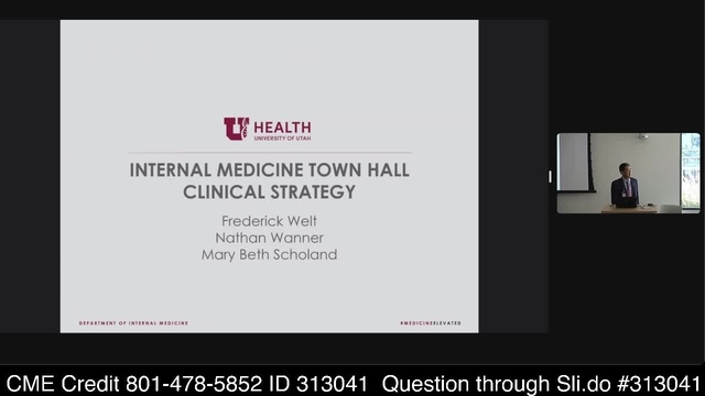 Grand Rounds: Fred Welt, MD