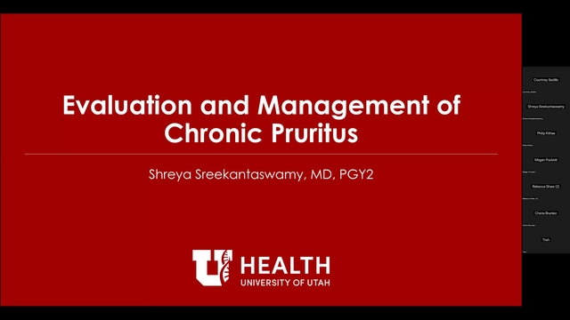 Grand Rounds: Dr. Shreya Sreekantaswamy