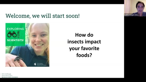 Thumbnail for entry Exploring with Scientists - &quot;How do insects impact your favorite foods?&quot;