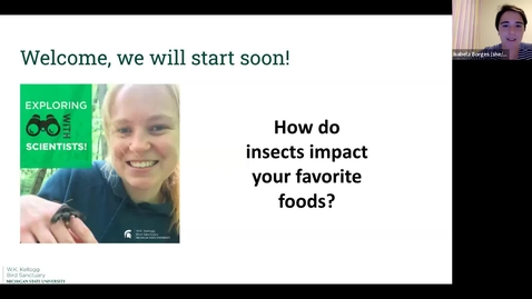 Thumbnail for Exploring with Scientists - &quot;How do insects impact your favorite foods?&quot;