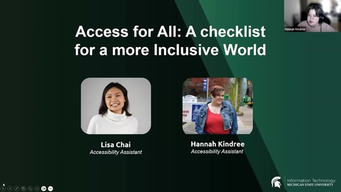 Thumbnail for Access for All: A Checklist for a More Inclusive World